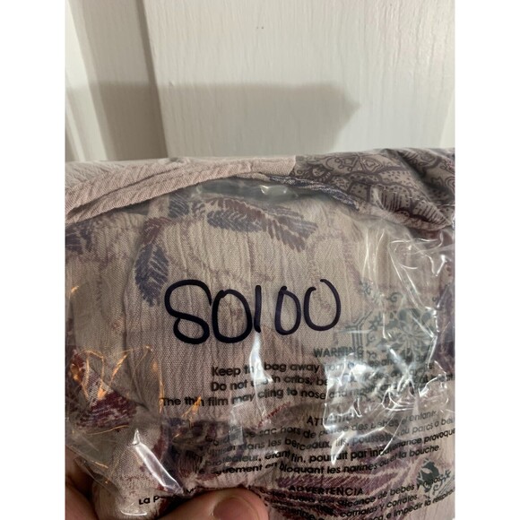 Women's XS Knox Rose Open Front Floral Short Sleeve Cardigan Blouse - Picture 9 of 12